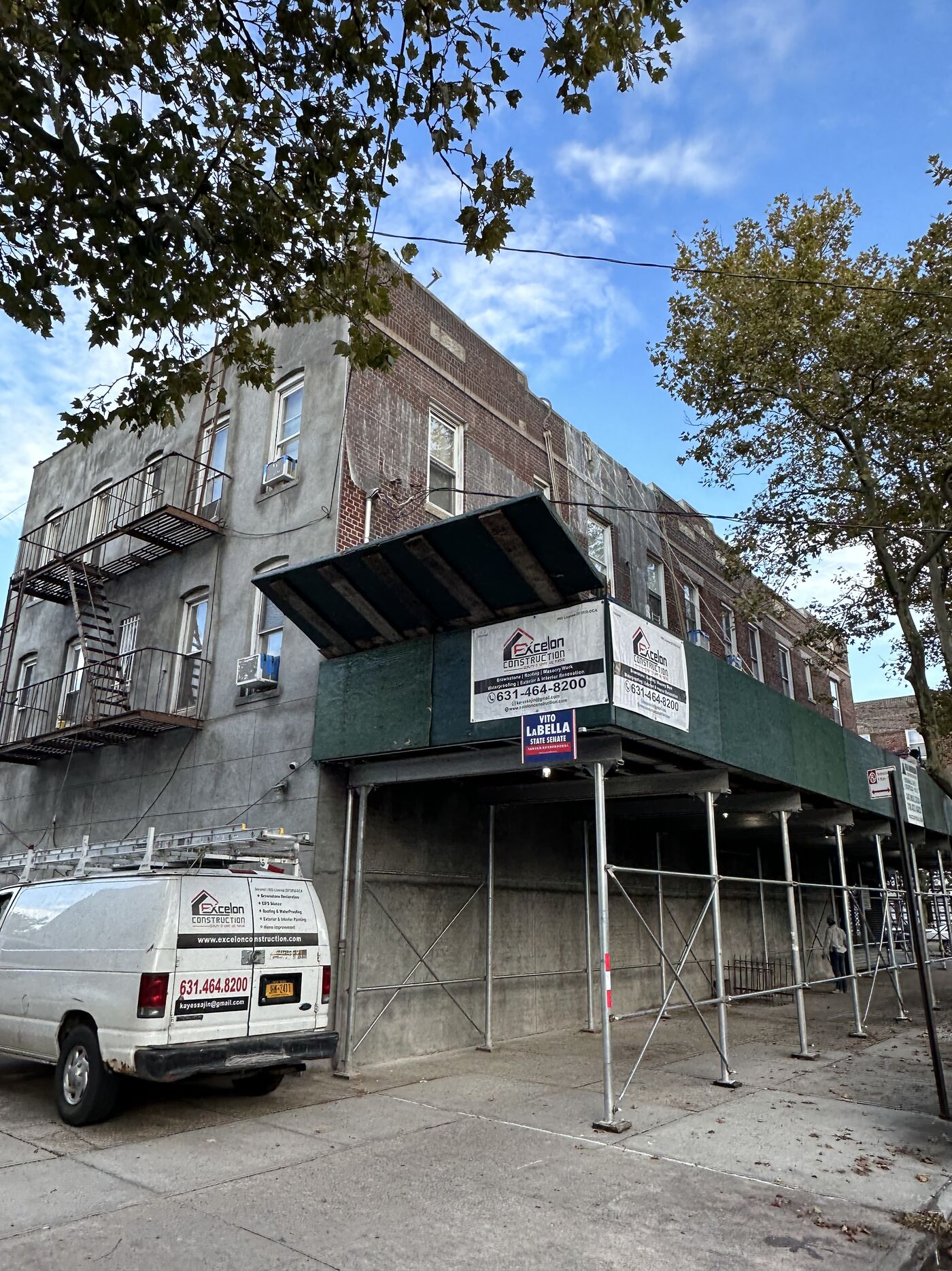 Stucco and waterproofing at 6424 11th Avenue, Borough Park